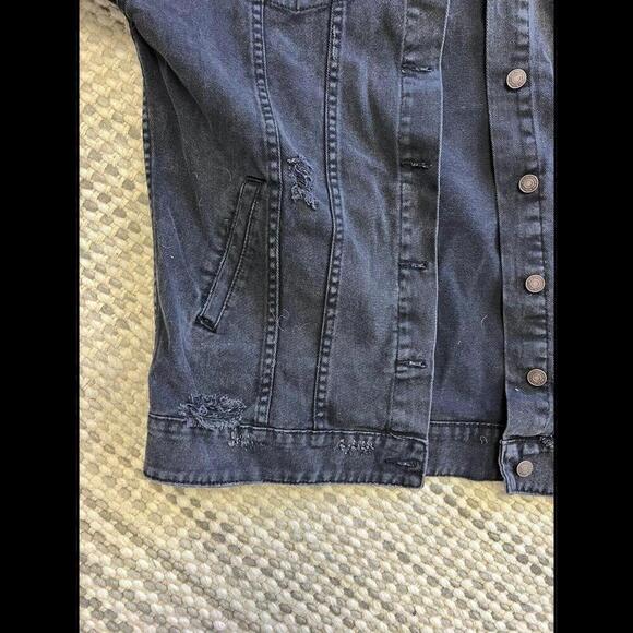 Pacsun Denim Los Angeles Embroidered Jacket Size L - Picture 7 of 7